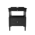 Wabi-sabi Antique Simplistic Designed Bedside Tables