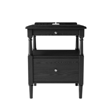 Wabi-sabi Antique Simplistic Designed Bedside Tables