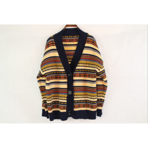 Cardigan en gros de femmes personnalisées en tricot vintage