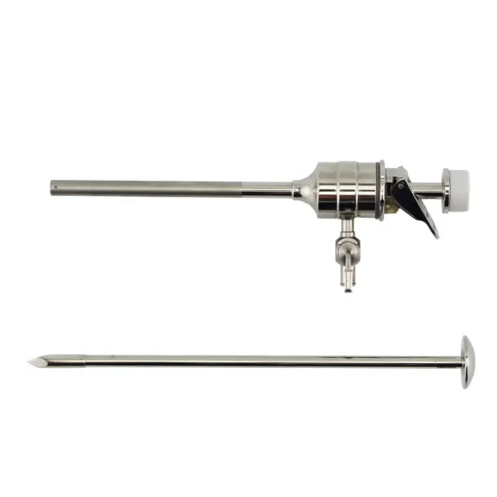 Stainless Steel Instruments Trocar Manual Power Press Type