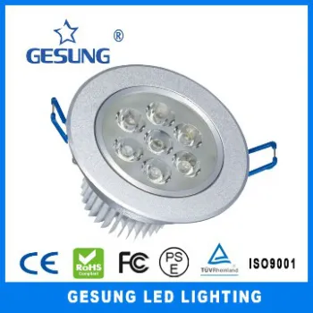 china supplier hiway day running light led downlight 7w