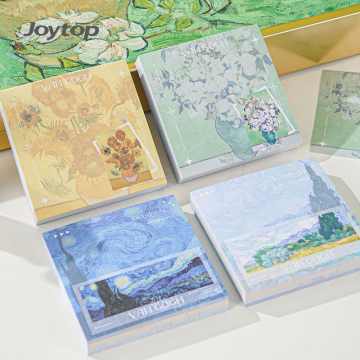 Joytop 101805 Custom Van Gogh Notepad - 76x76mm Wholesale