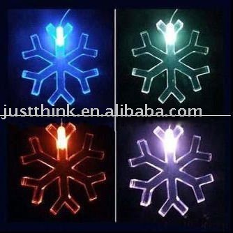 Hot Selling Acrylic Christmas Decoration With Led Light FZ-I-0013