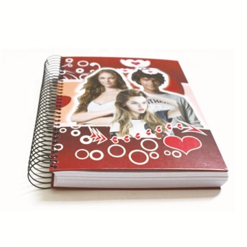 PP Hardcover Spiral Notebook 200 Pages for School
