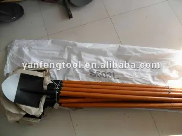 all kinds of long wood handle shovel