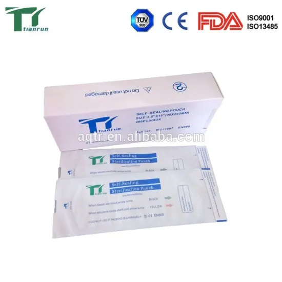 Self-sealing Sterile Packaging Pouch Hospital Supplies