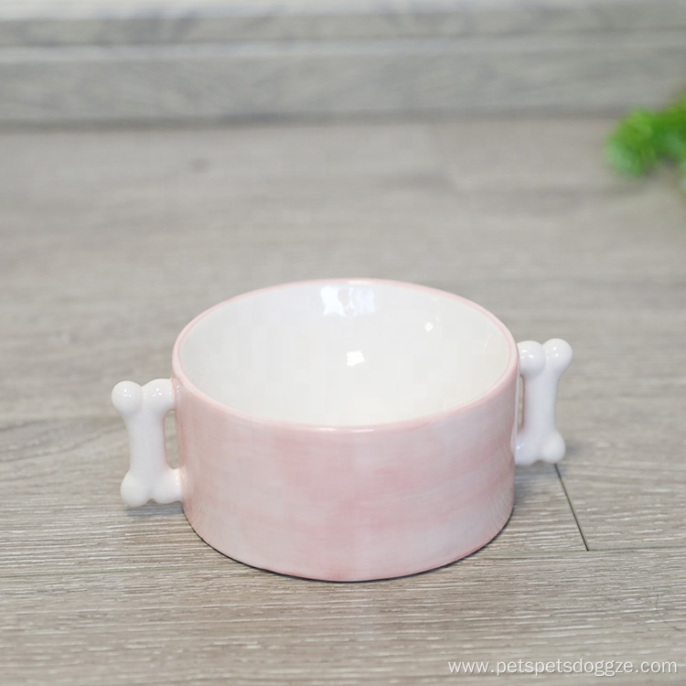 Easy to Clean Leak-proof Ceramic Pet Food Bowl