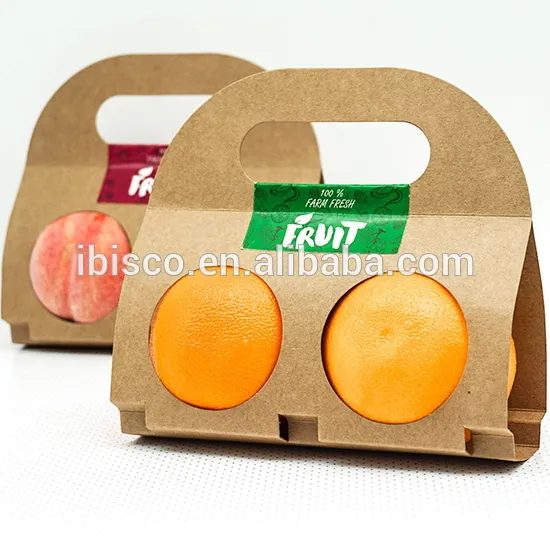 Food Grade Paper Water Proof Fruits Take Away Packaging Box