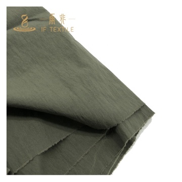 N/C Nylon/Cotton 60S*70D Crepe Fabric - Wrinkle-Resistant Soft Casual Wear Air Washing Blend