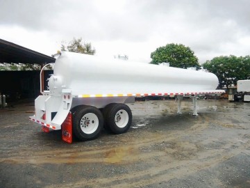 Steel Vacuum Tank Semi Trailers
