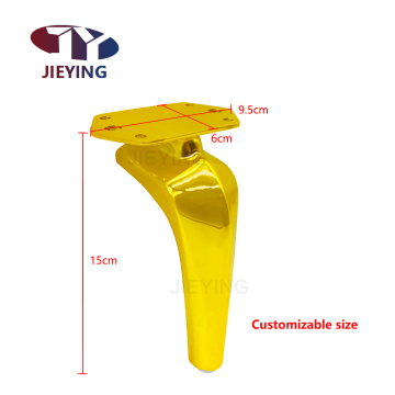 Gold Metal Furniture Legs and Feet for Beds and Sofas