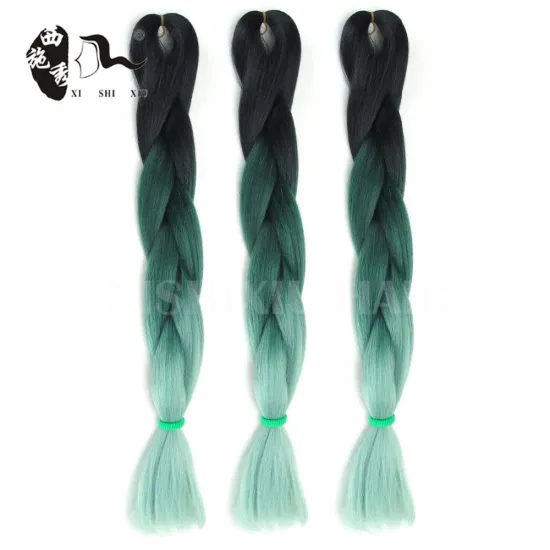 Hot selling wholesale price top grade good quality salt and pepper hair for braiding