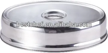 stainless steel Oval serving dish cover