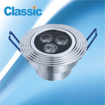 3w Recessed Indoor  LED Ceiling Light
