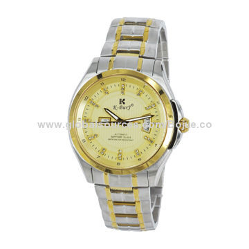 Business Men's Watches with Mechanical Movement and OEM Services Available