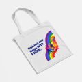 Flag-Raising Spectrum Pride Day Celebration Tote Bag