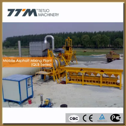 20t/h mobile asphalt bitumen plant, bitumen manufacturing plant,mobile asphalt mixers