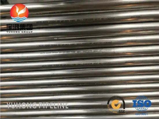 ASTM A249 TP304 Stainless Steel Welded Tube