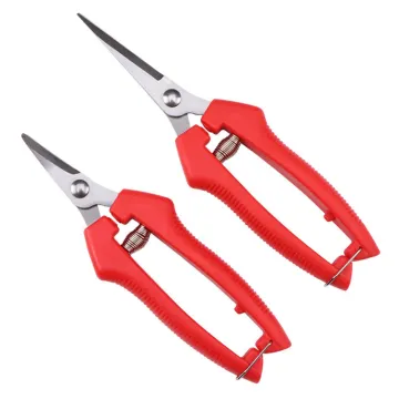 Professional Garden Pruning Tools: Stainless Steel Shears, Cutters, and Scissors for Fruit Picking, Weed Management, and Branch Trimming