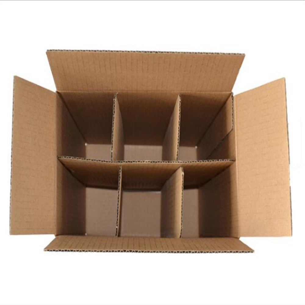 Cardboard Box for 6 Bottles