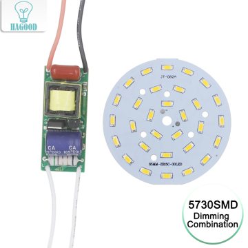 Bulbo della lampada a LED da 5730SMD con driver dimmabile AC90-265 V per controllo della luminosità della luce da tavolo