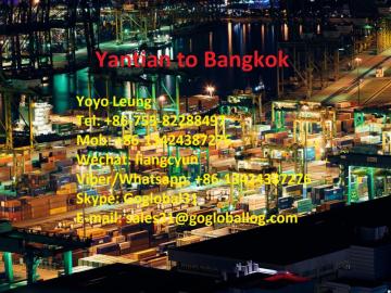 Shenzhen Yantian Sea Freight to Thailand Bangkok