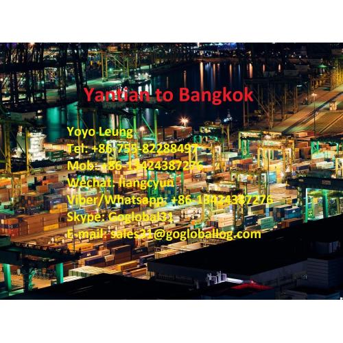 Shenzhen Yantian Sea Freight to Thailand Bangkok