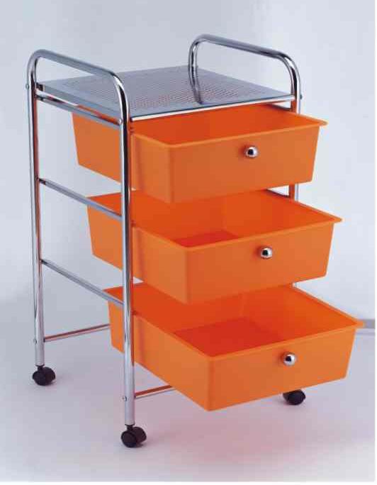 3 I-Tier Box Basket Trolley