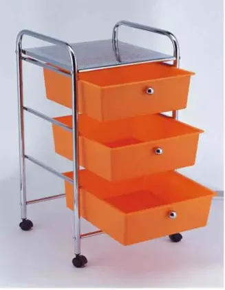 3 Tier Box Basket Trolley