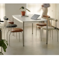 Modern European Dining Chair Featuring Thin Legs