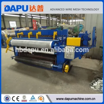 Electric galvanized welded wire mesh in roll machine