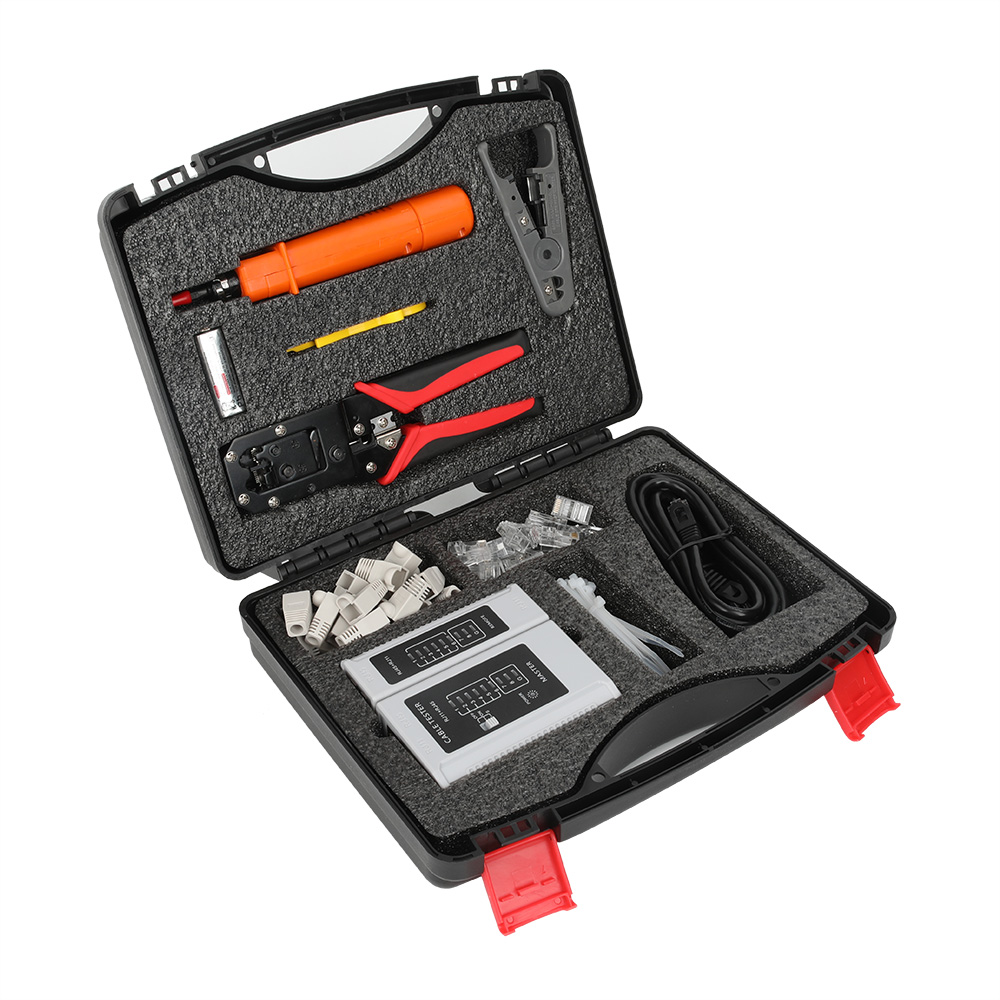 RJ45 CAT5e Connectors Network Cable Tool Kits