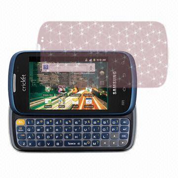 Colorful Diamond Screen Protector for Samsung Ttransfix-r730 with UV-protection and Anti-scratch