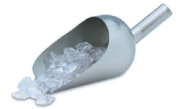 Heavy floure scoop, s/s
