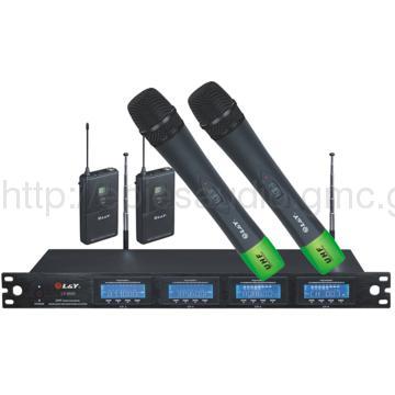 LY-9600 UHF Wireless Microphone With 4 Receive Channels