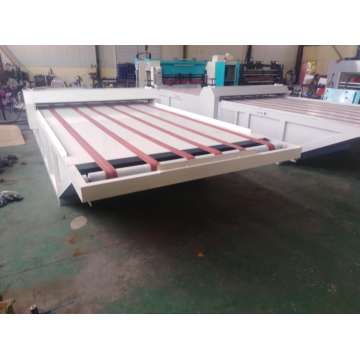 Manual flatbed die cut paper machine