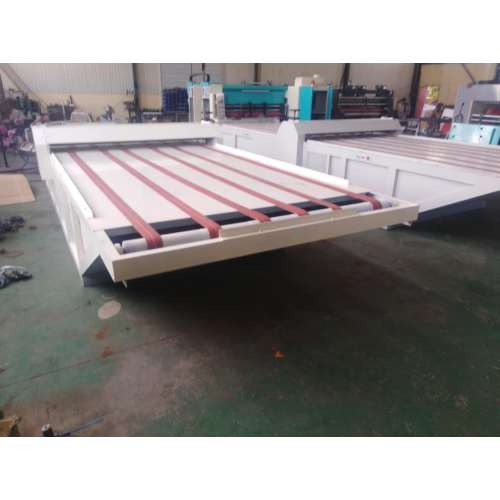 Manual flatbed die cut paper machine