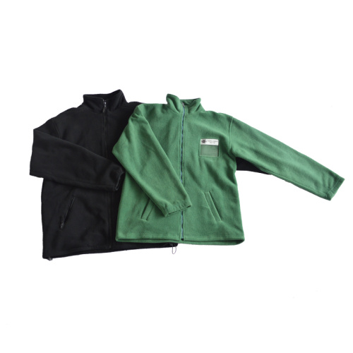 Fashion polyester Mens polar fleece jacket