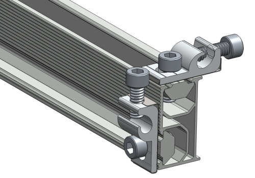 Solar Grounding Lugs for Solar Panel Mounting