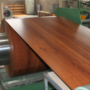 Предварительно окрашенный лист PPGI с 2D-3D-узором из дерева