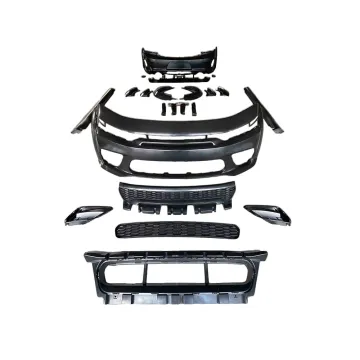SRT Style Hellcat WideBody Bumper and Fender Flares Kit for Dodge Charger 2015-2022