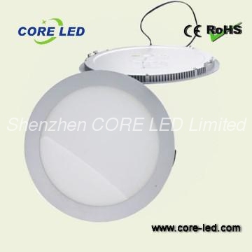 8W round shape high brightness led panel light