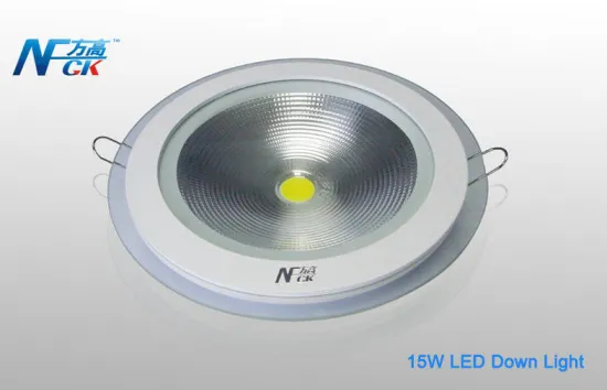 High Bright 15watt 120v 3000k Cob Led Downlight , Led Down Light Fixtures