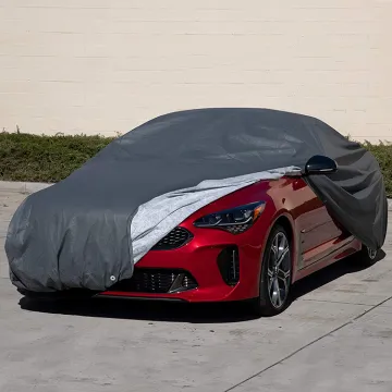 All Weather 3 Layer Non Woven Fabric Car Cover for SUV and Sedan