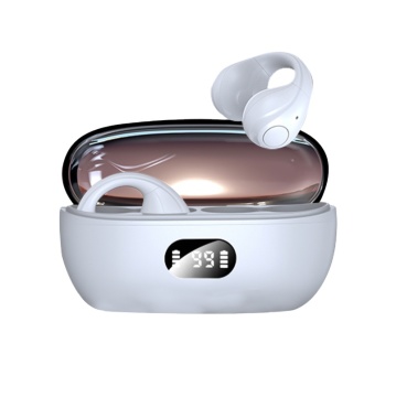 Noisecancelling True Wireless Bluetooth Auricolare con design a clip per aurico