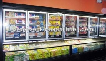Vegetable / Dairy Island Combination Freezer 2000 * 1060 * 2000mm Split Type