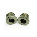 cnc turning M16*1.5 female to 1/8 NPT male