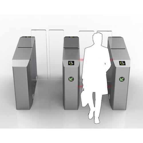 Velocidad de seguridad Barrera de vidrio deslizamiento de la puerta del tono