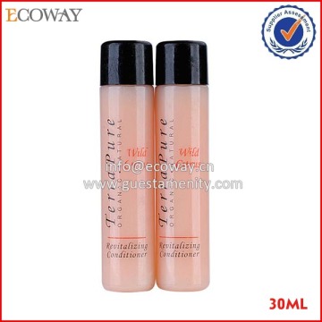 small plastic shampoo bottles for hotel 30ml round cheap bath bottle