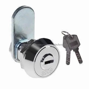 Double Line of Pin Tumbler Dimple Key Cam Lock, Disc Tumbler Mechanism, Customized Locks Accepted